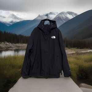 The North Face Toro Peak 3 in 1 Triclimate Waterproof Hooded fleece Jacket Black